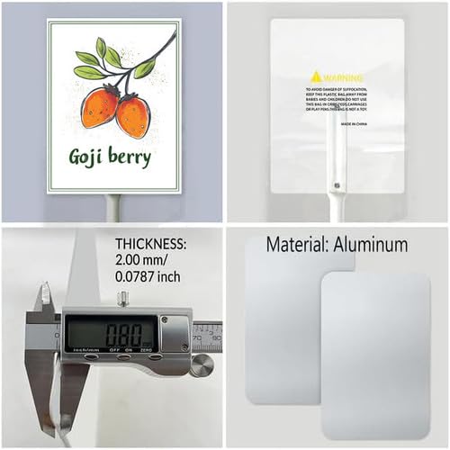 Amazon.com : Yjiankangz Goji Berry Aluminium Yard Sign Vegetable